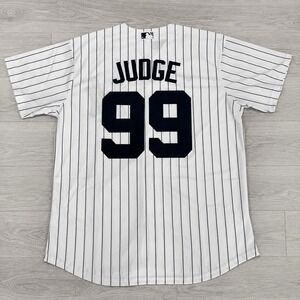 New York Yankees Judge 99 Stitched Nike White Baseball Jersey Men's XL NWT